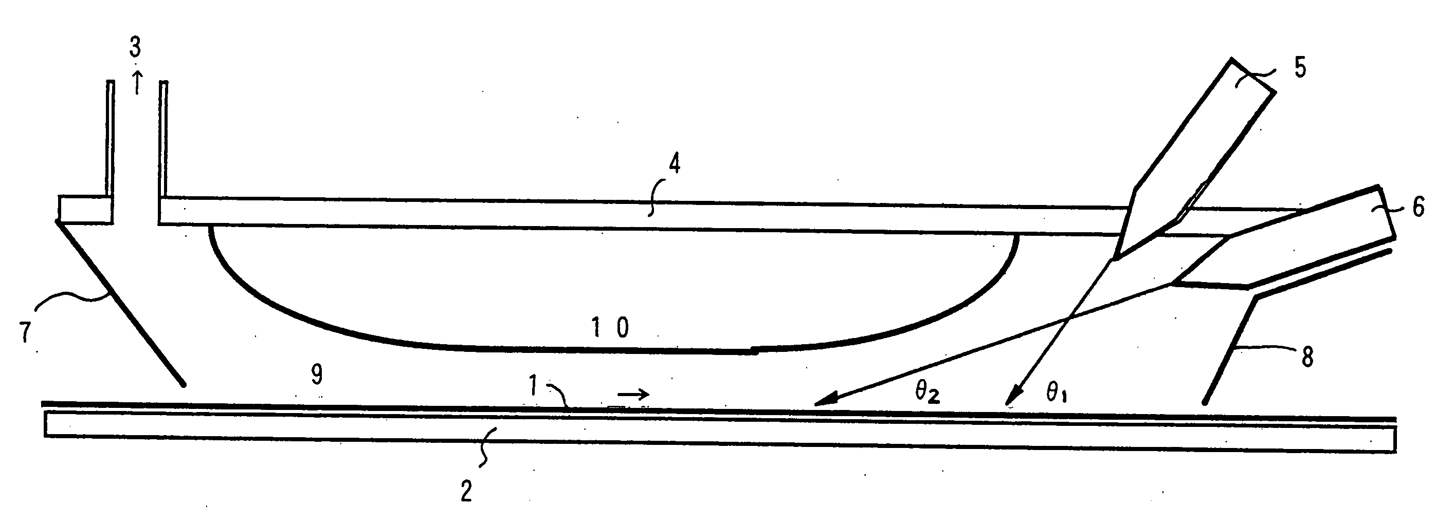 Method for forming metal oxide coating film and vapor deposition apparatus