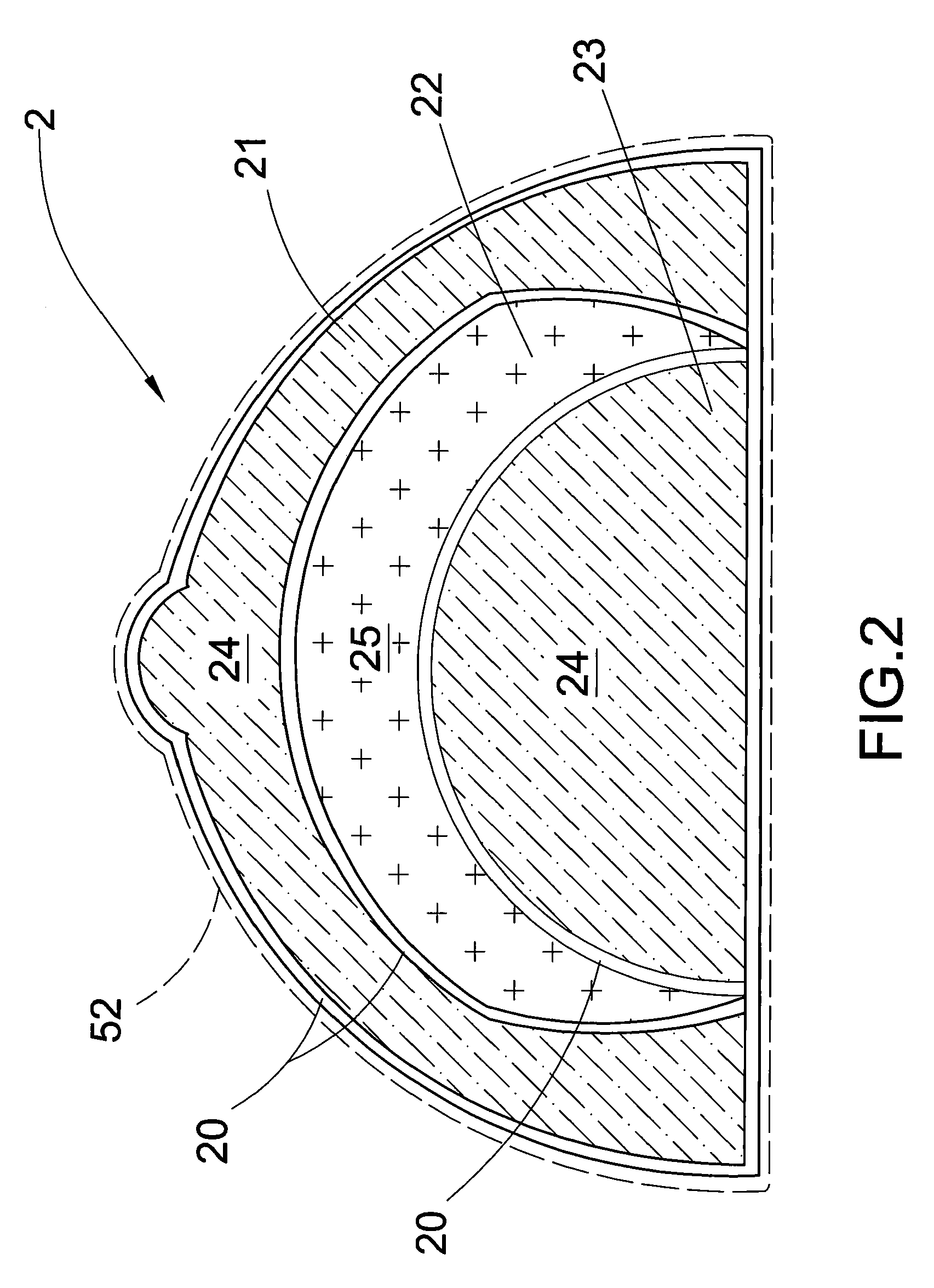 Lightweight breast prosthesis