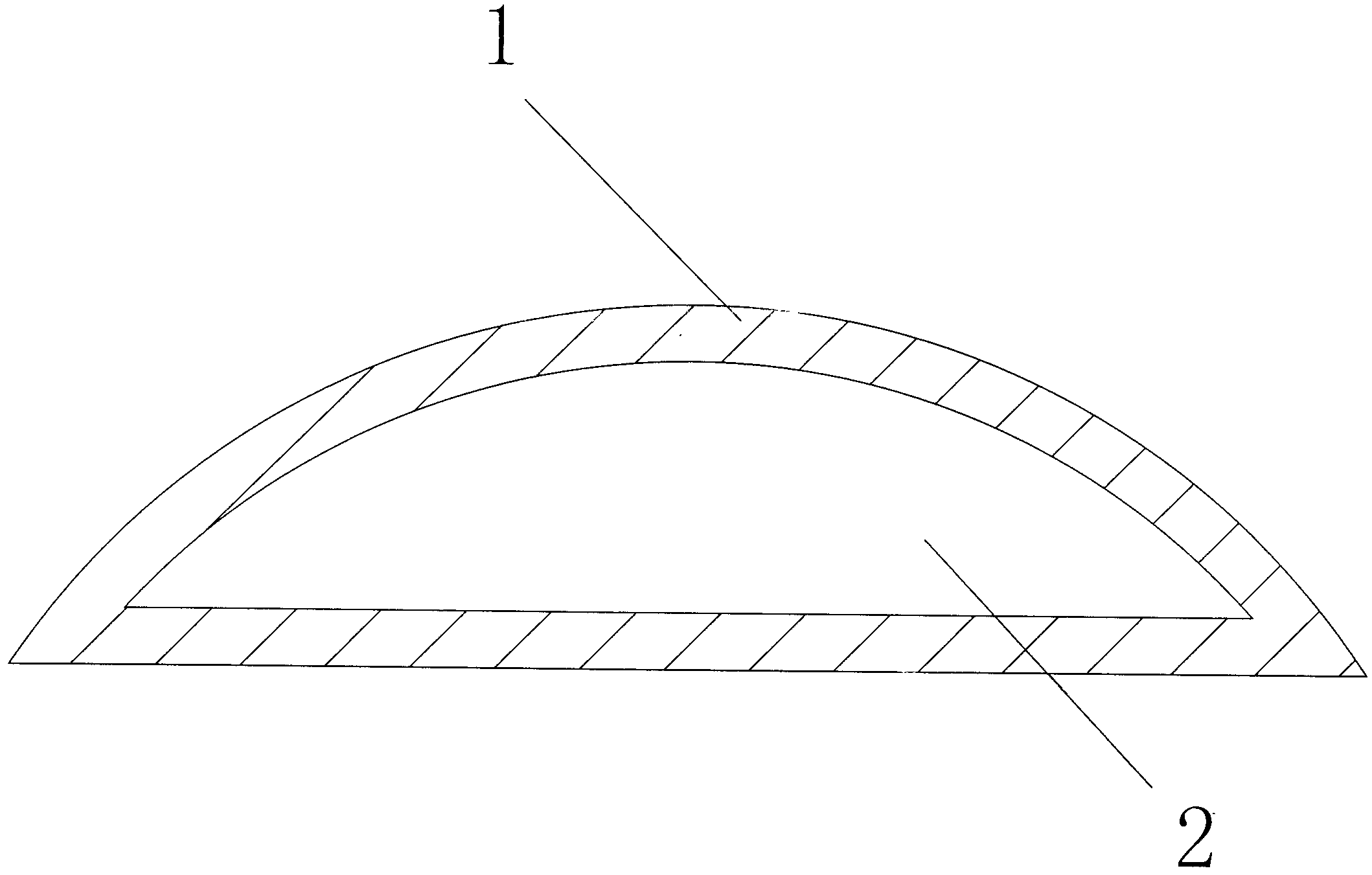 Power generating device for road deceleration strip