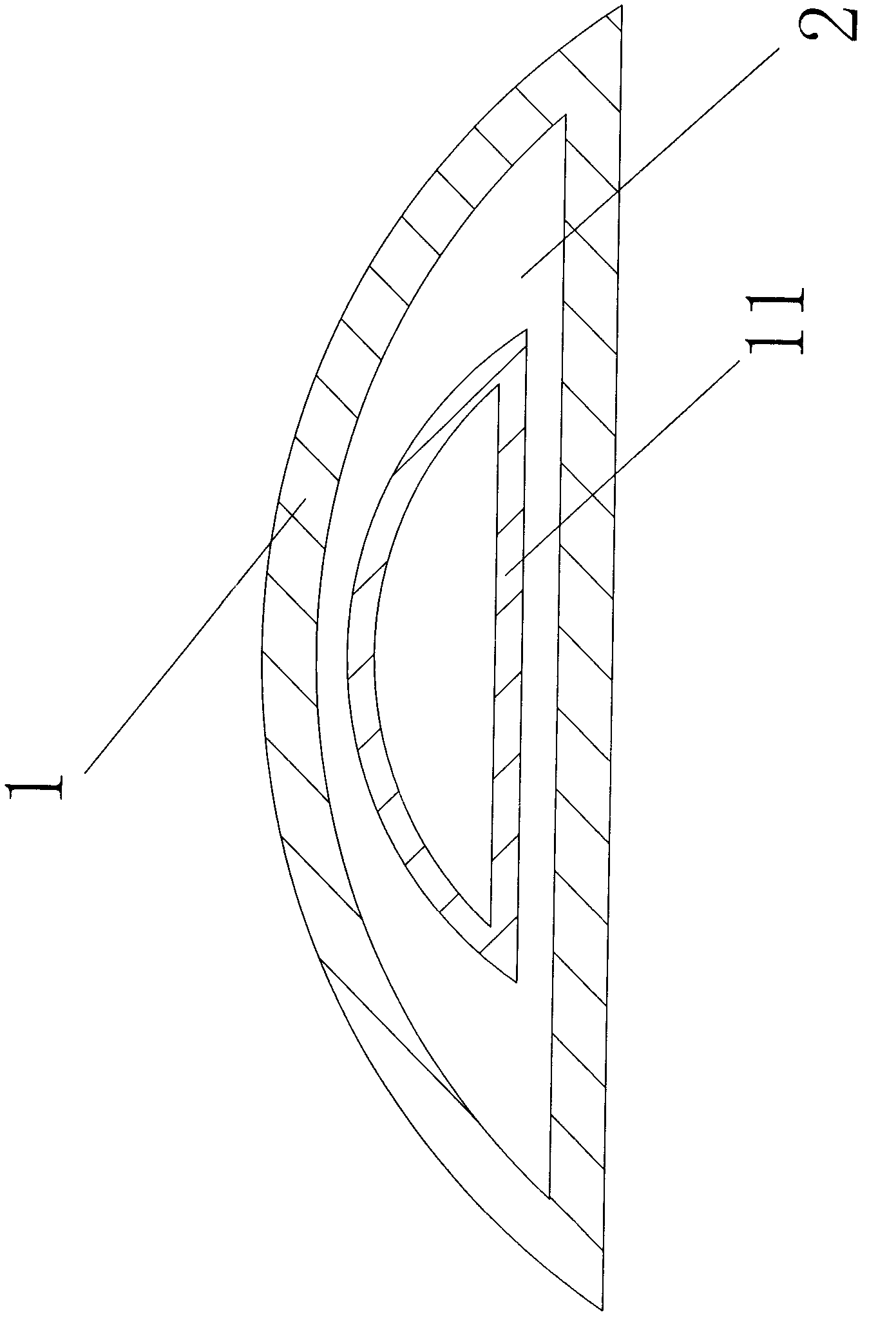 Power generating device for road deceleration strip