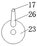 Potassium chlorate mixer capable of efficiently mixing materials