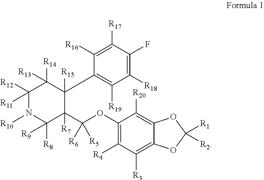 Substituted phenylpiperidines with serotoninergic activity and enhanced therapeutic properties