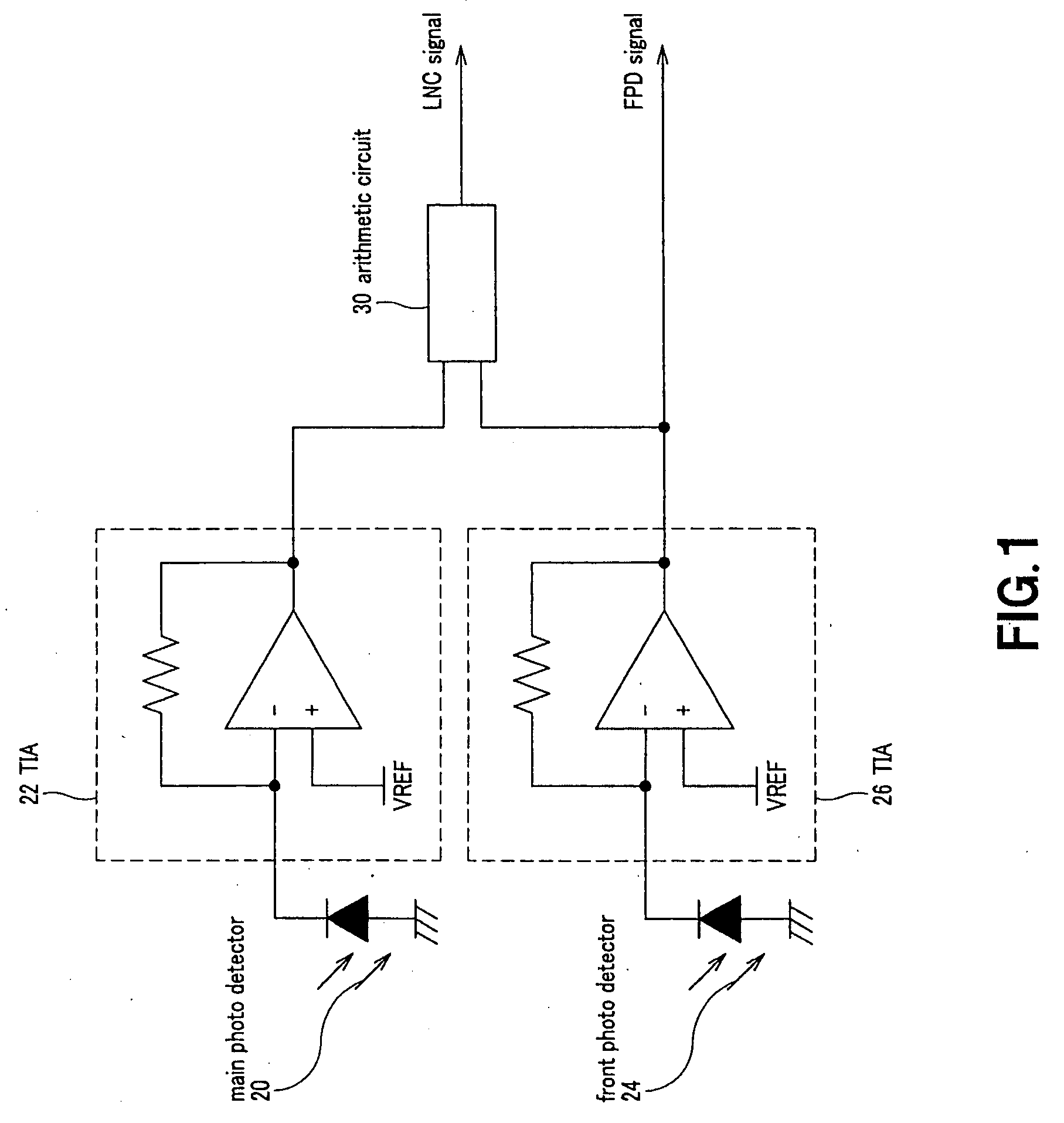 Laser noise elimination circuit and optical disc device