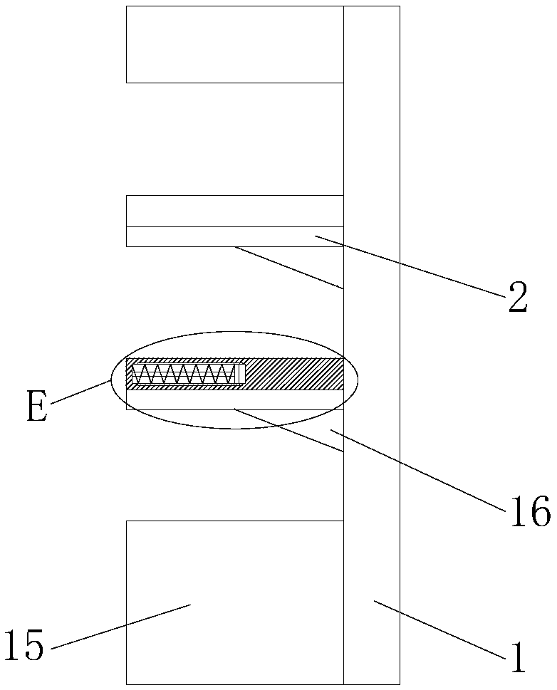 Anti-falling shelf for food selling