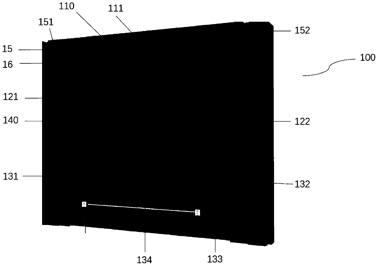 Outer wall plate structure with fireproof function and production method of outer wall plate structure