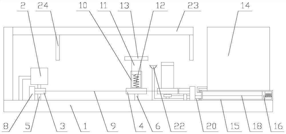 Alloy plate grinding device with anti-corrosion function