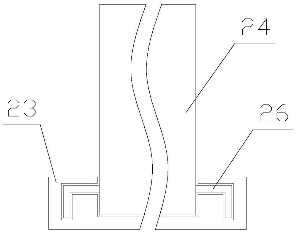 Alloy plate grinding device with anti-corrosion function