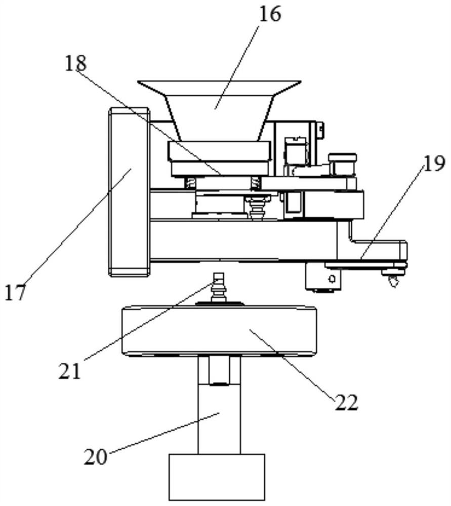 A convenient auxiliary device suitable for dumbbell assembly