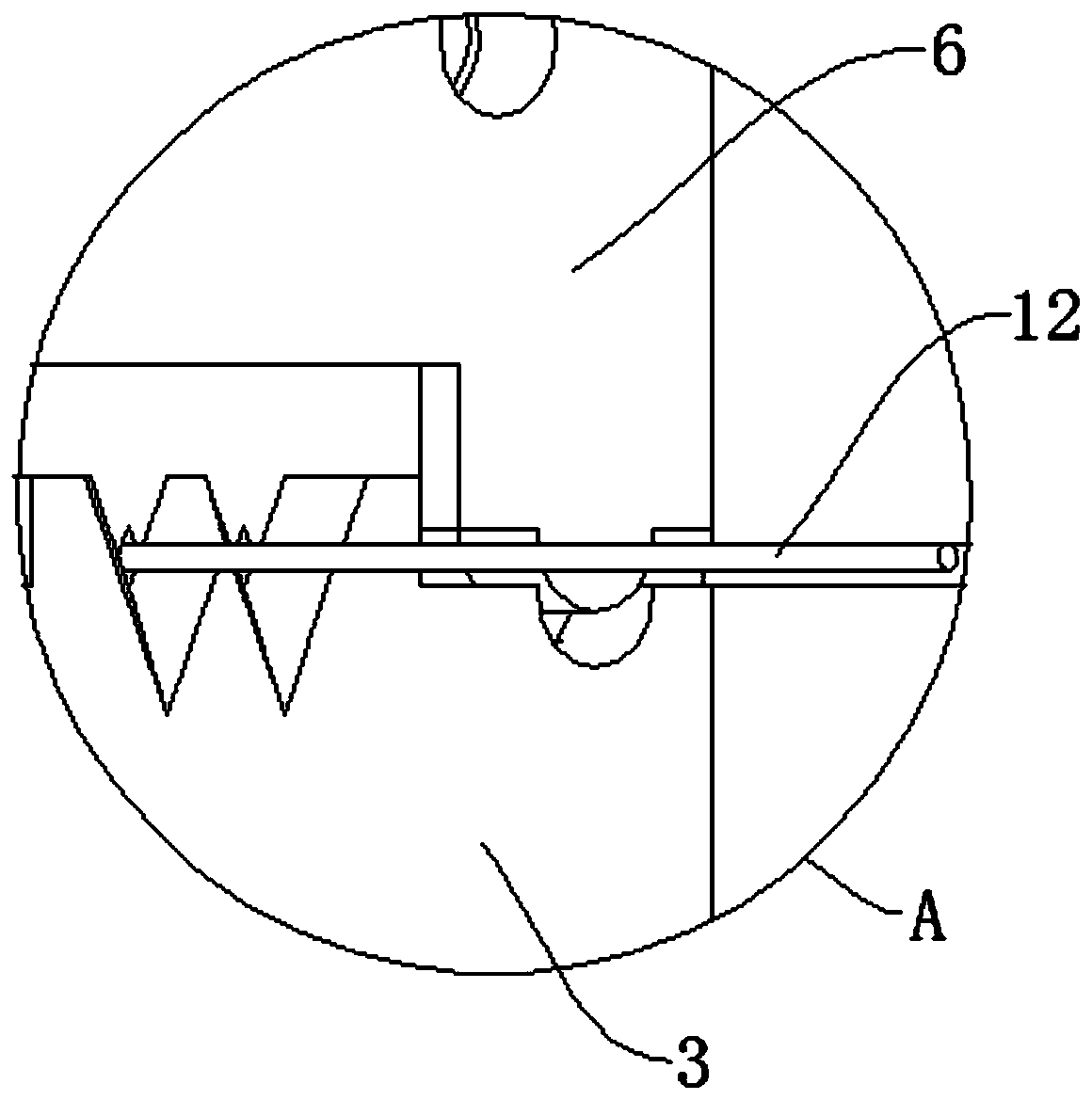 Micron-sized temperature control self-cleaning coating stripping mechanism