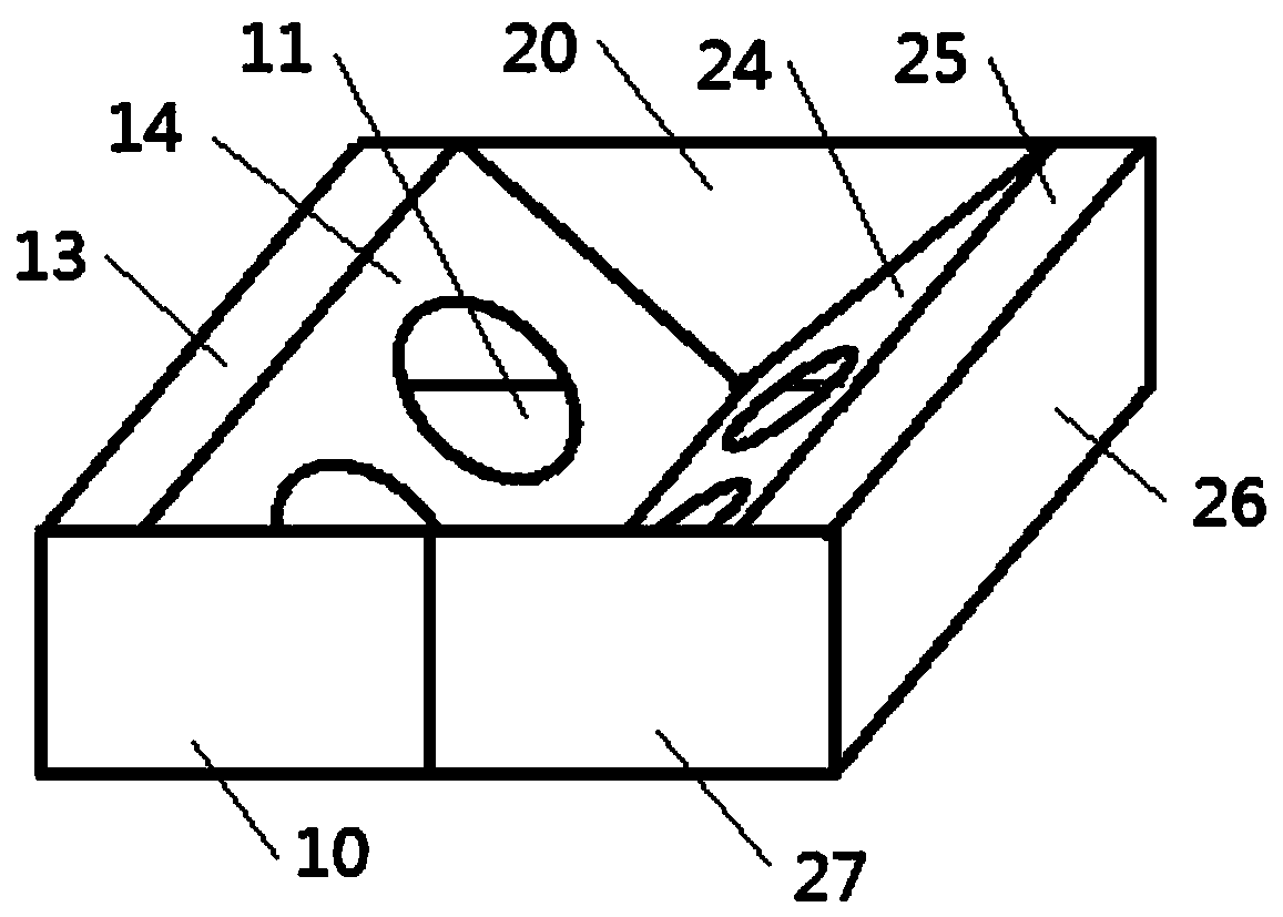 Three-layered packing box