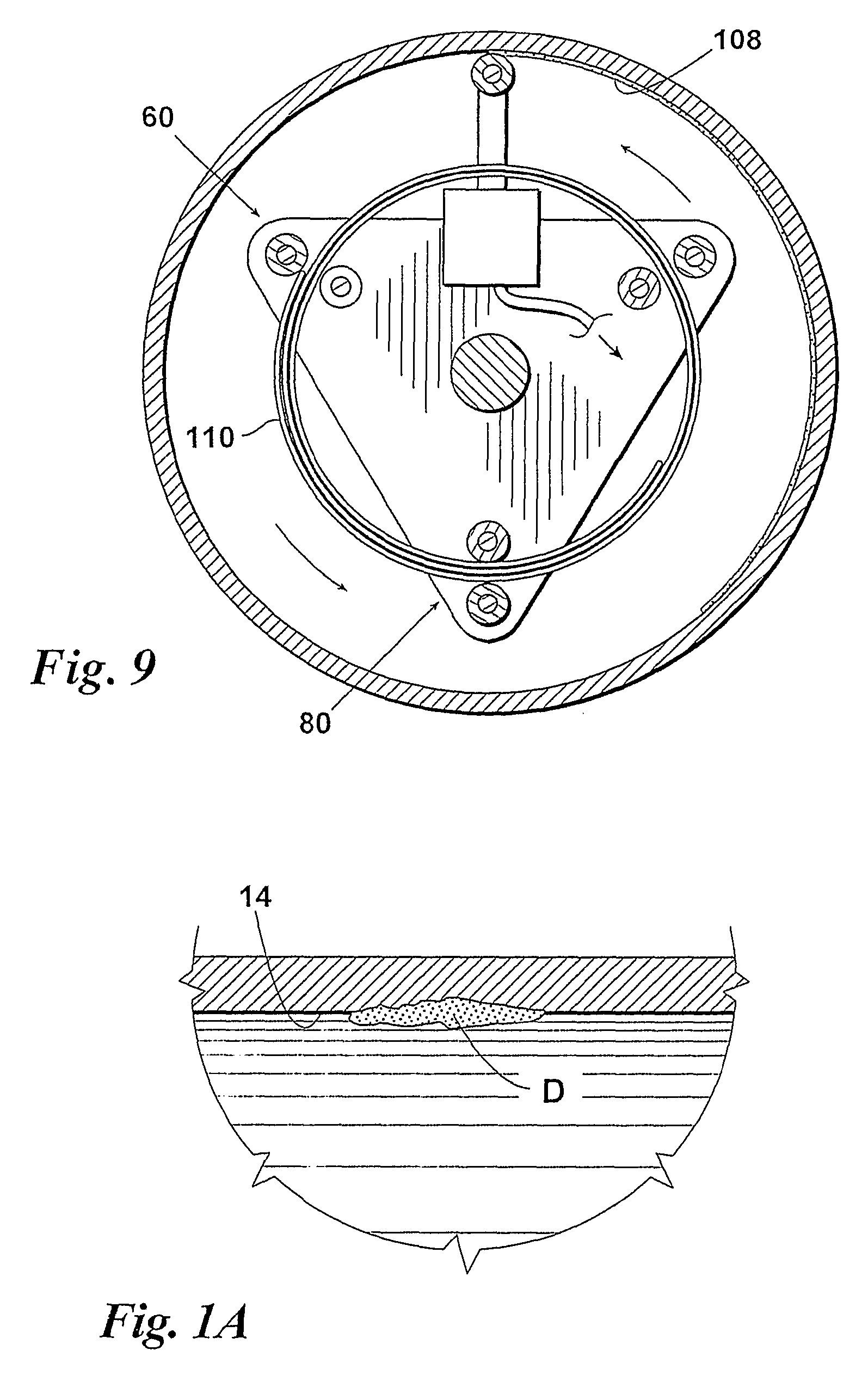 Internal composite repair apparatus