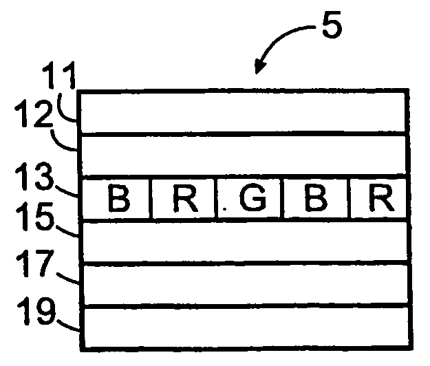 Organic light emitting diode (OLED) backlight