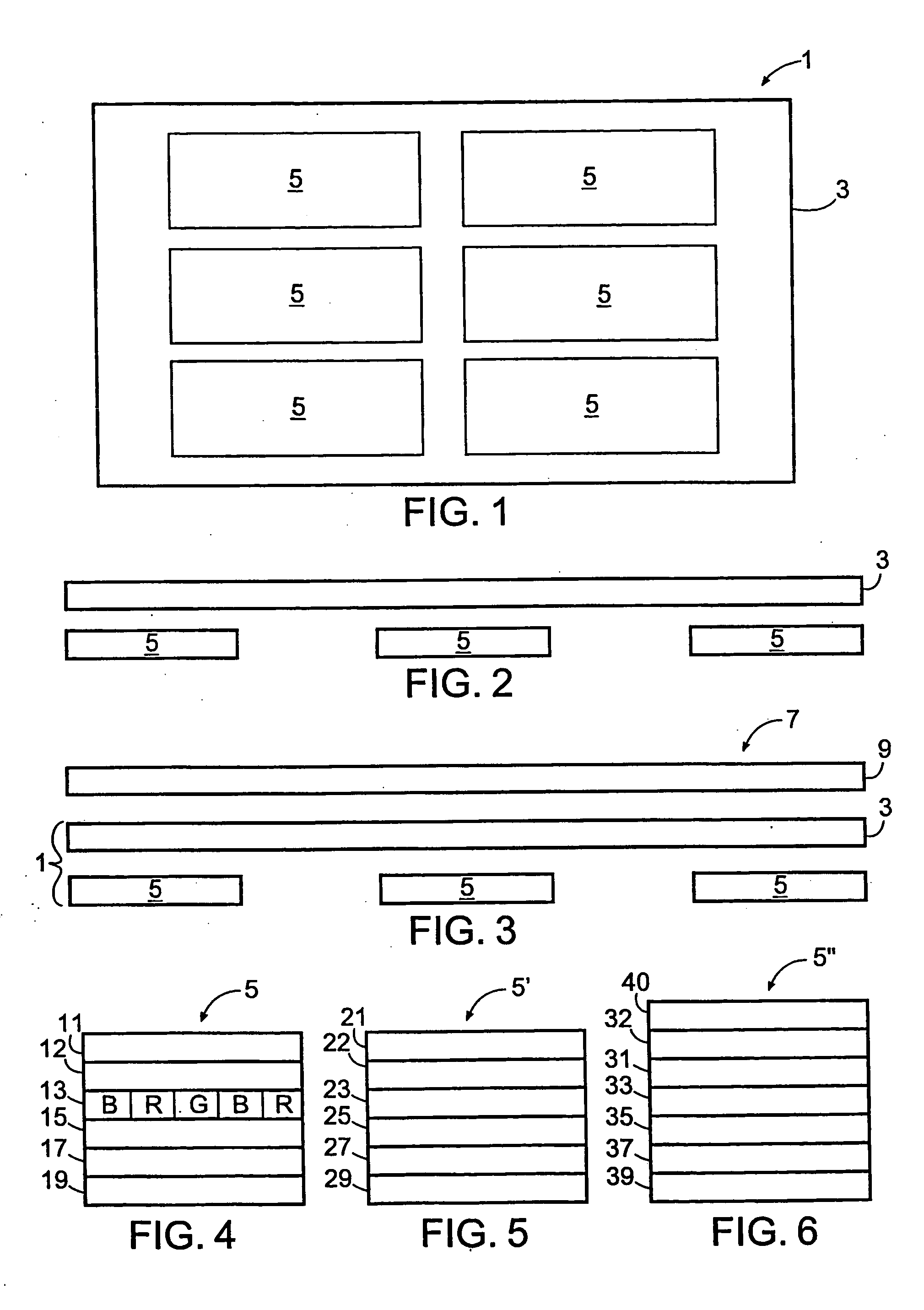 Organic light emitting diode (OLED) backlight