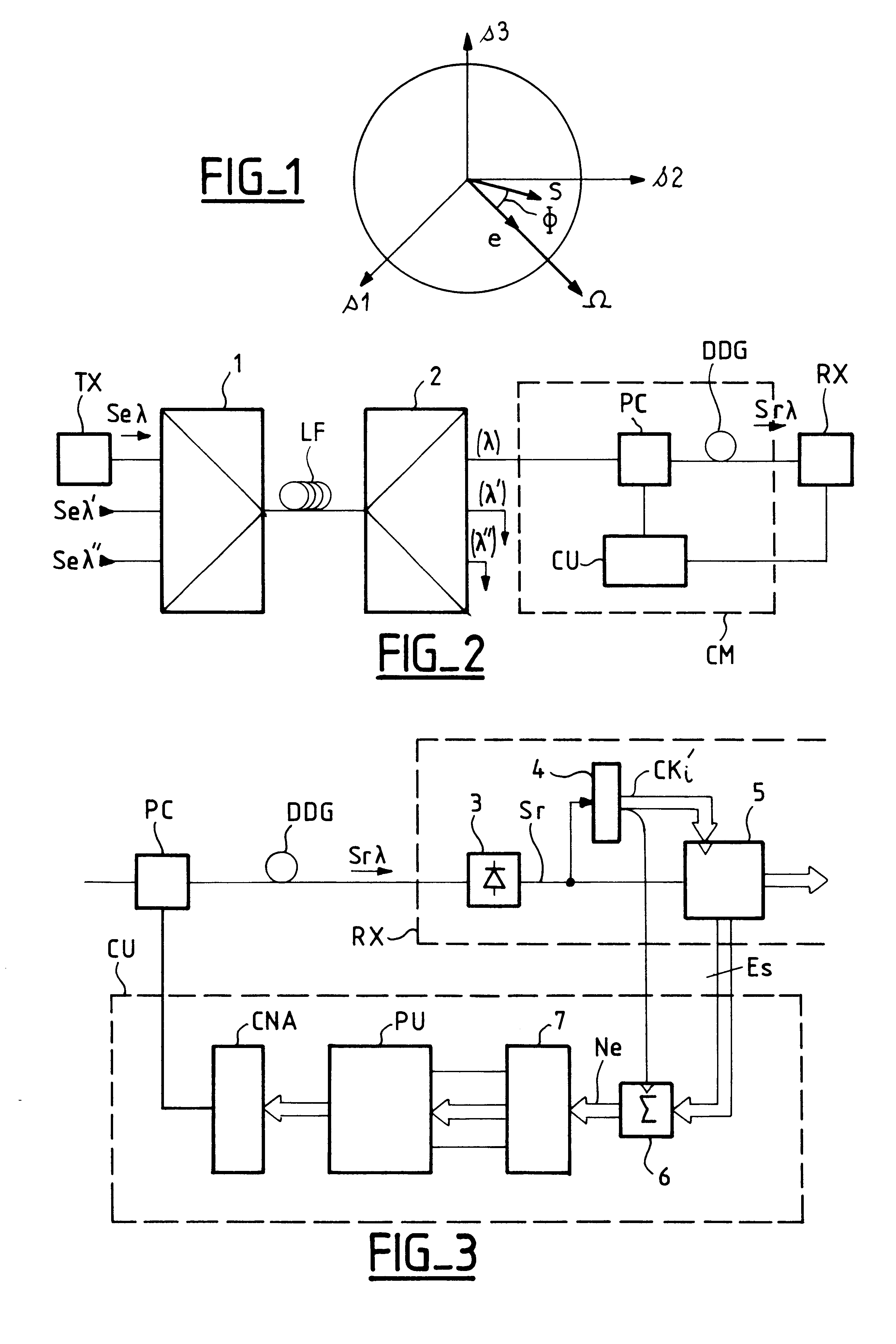 Device for compensating polarization dispersion in an optical transmission system