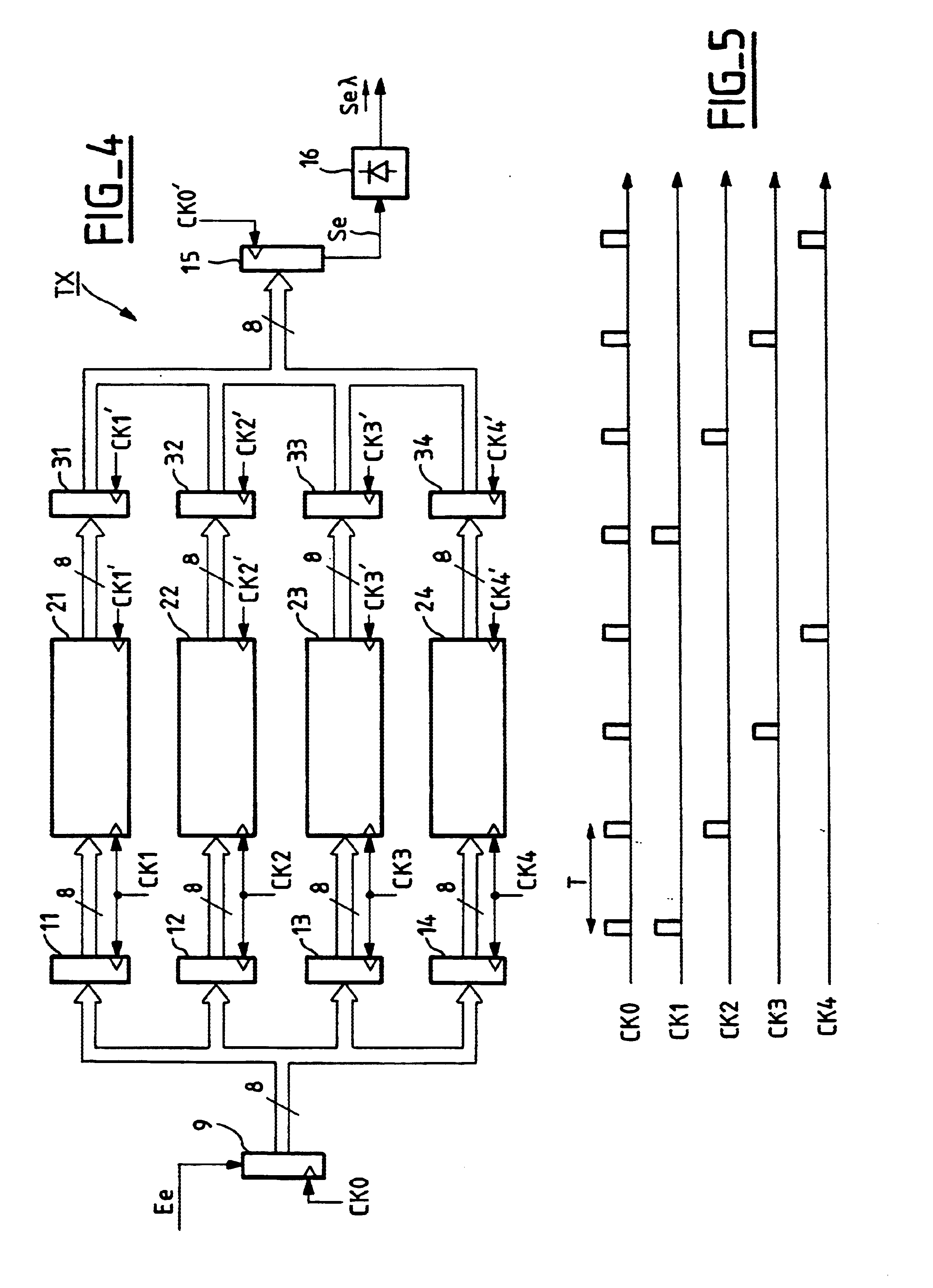 Device for compensating polarization dispersion in an optical transmission system