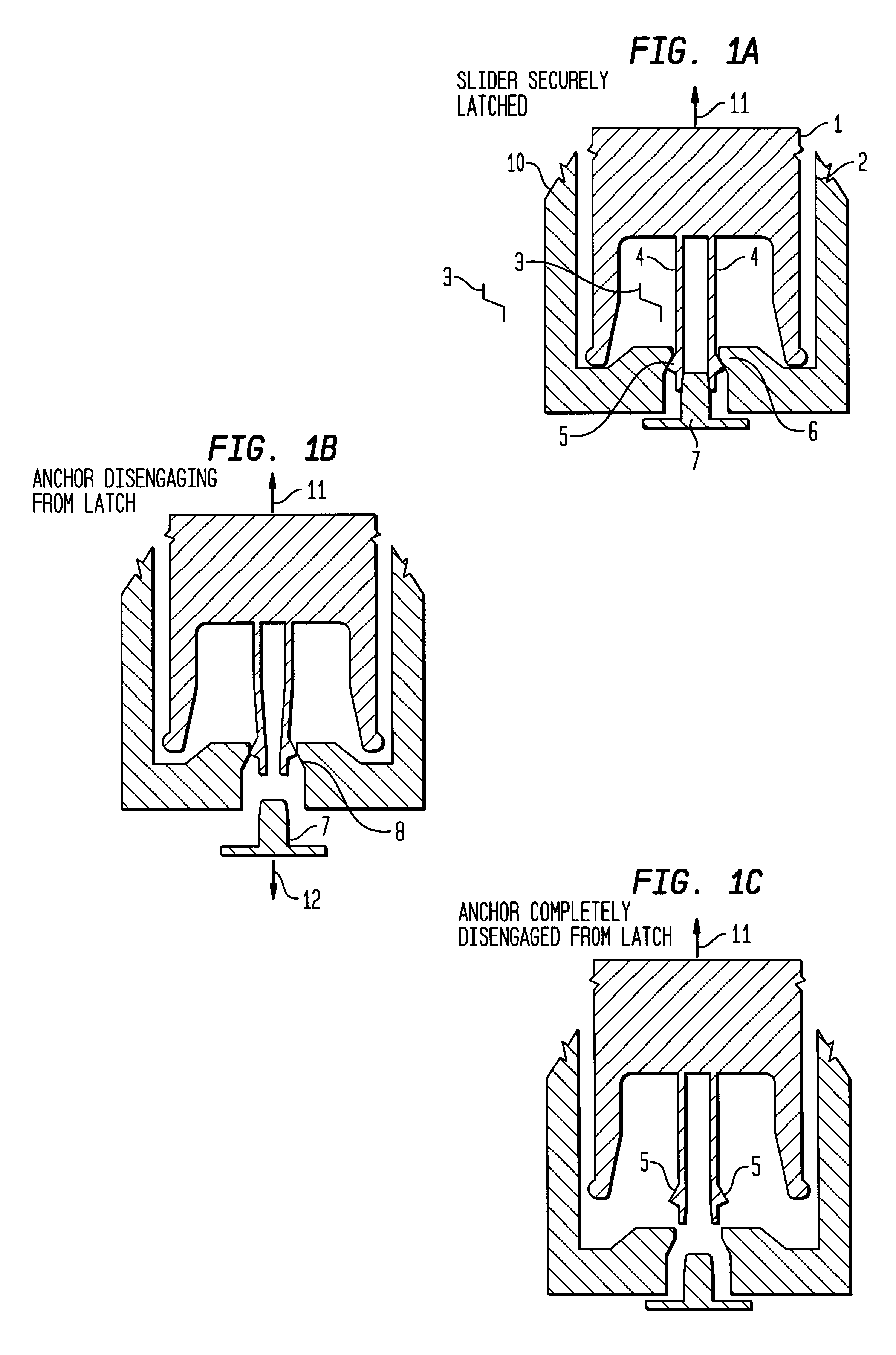 Microelectromechanical systems (MEMS) -type devices having latch release and output mechanisms