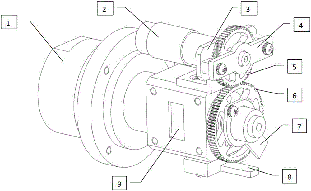 Polarization electric adjustment apparatus for vehicle-mounted satellite communication antenna