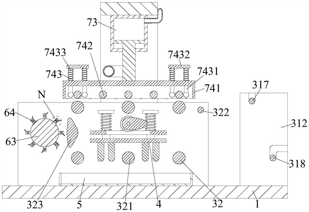 A kind of textile lint processing method