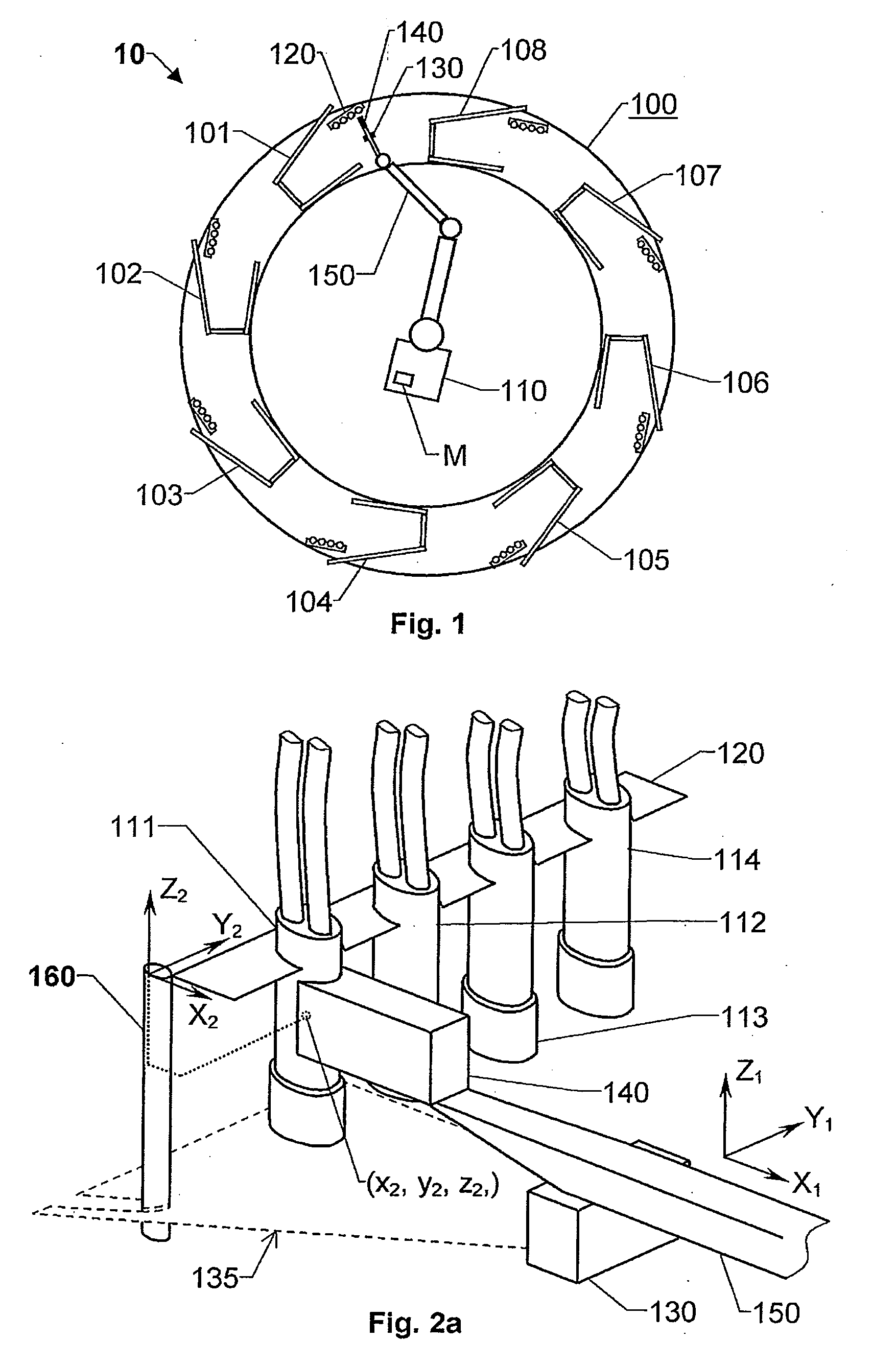 Positioning of teat cups