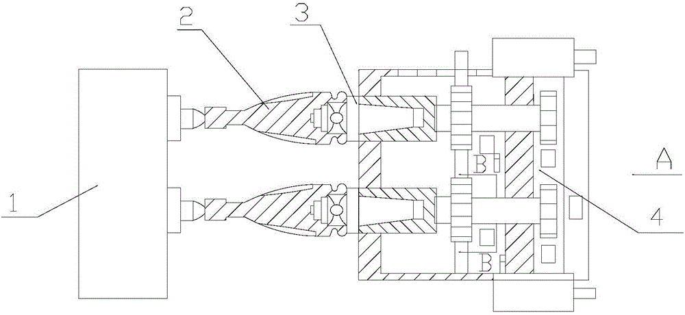 Bevel gear milling fixture