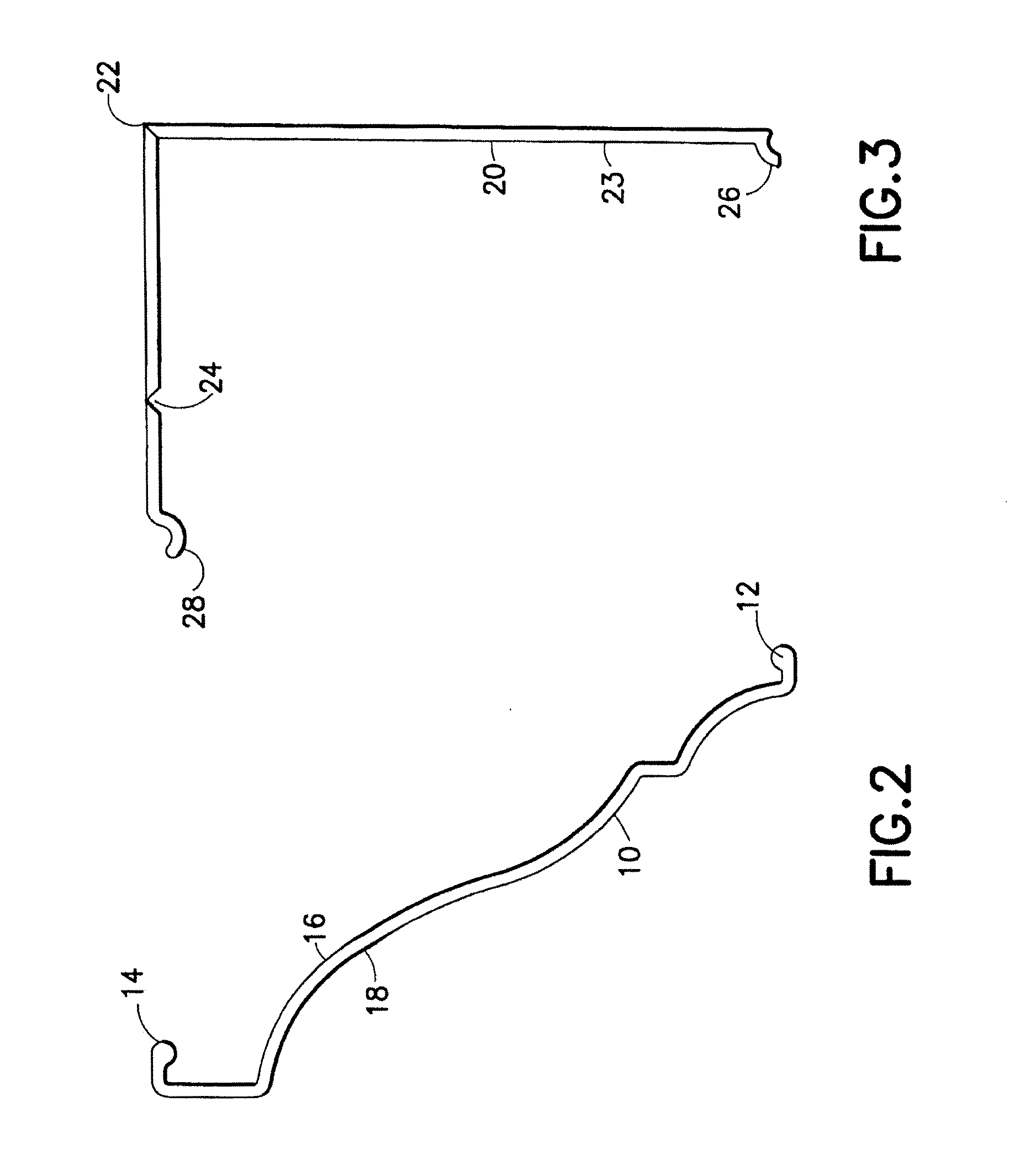 Crown extrusion