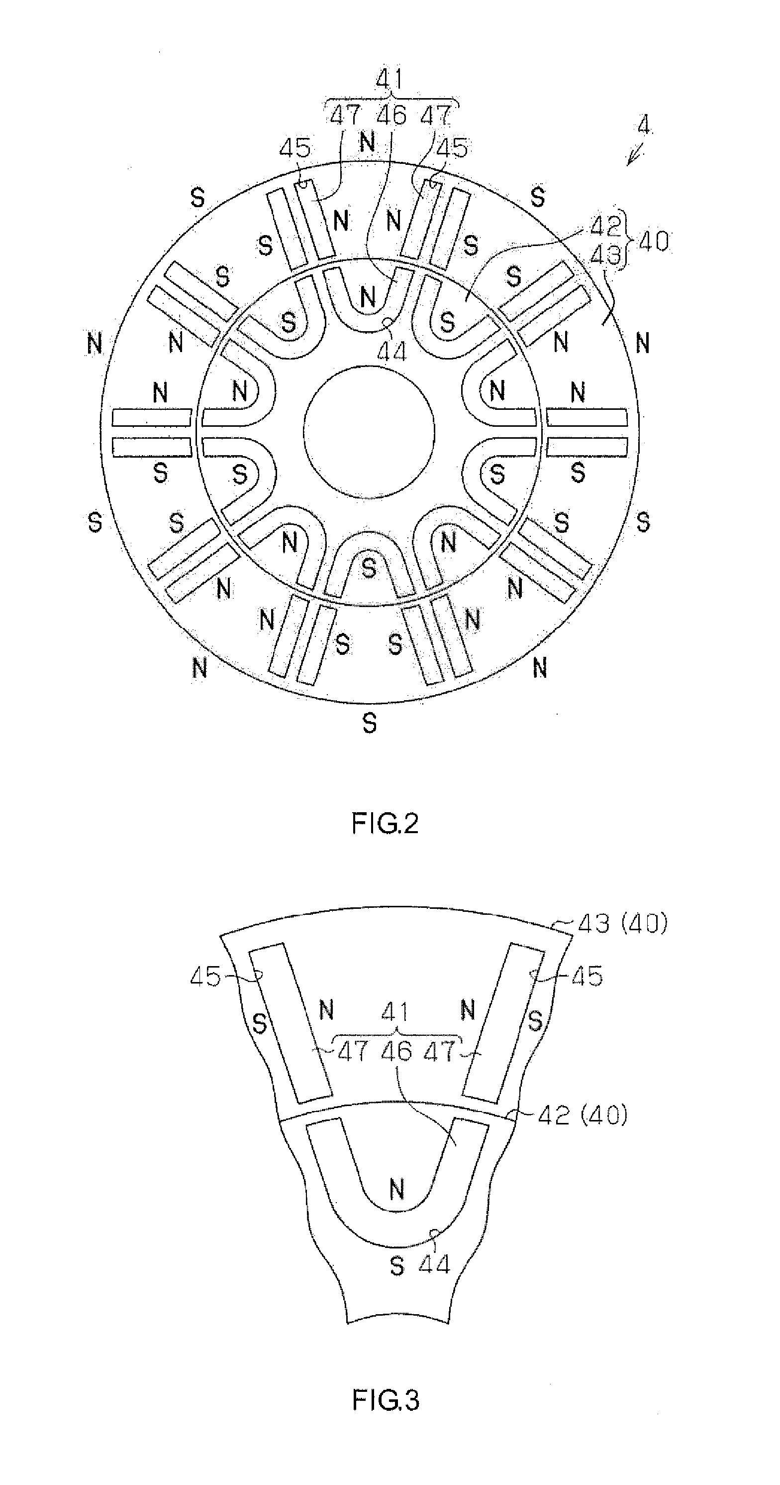 Magnet embedded rotor and method of manufacturing the magnet embedded rotor