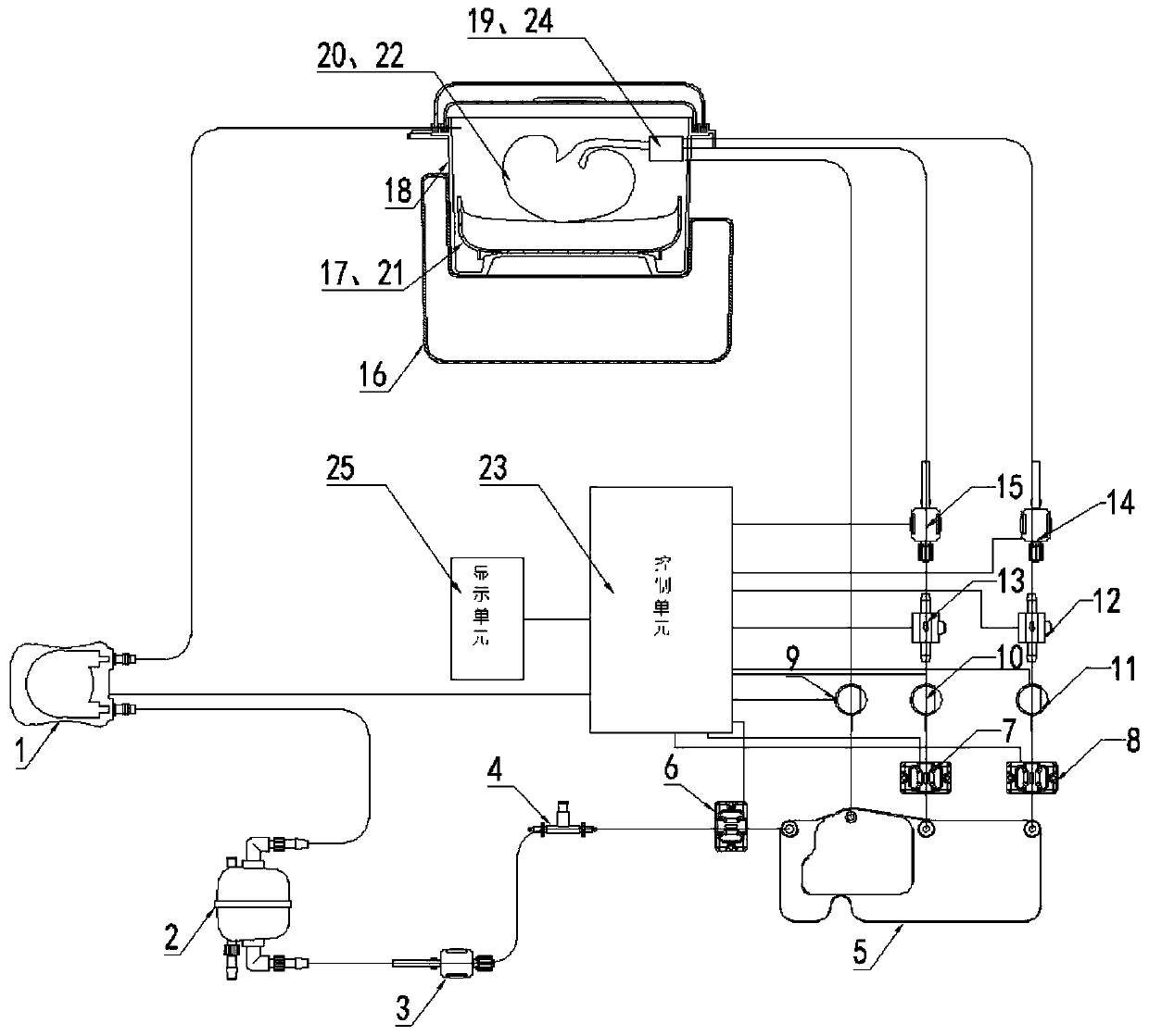 Mechanical perfusion system for preservation of both isolated kidneys