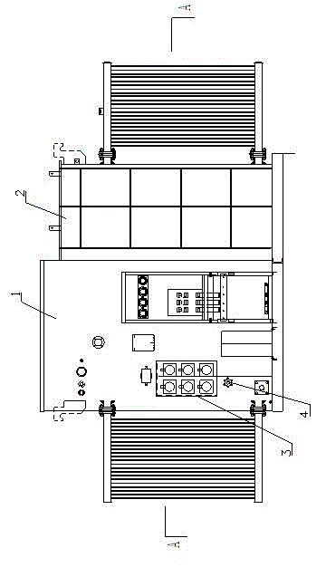 Combined transformer for wind power generation