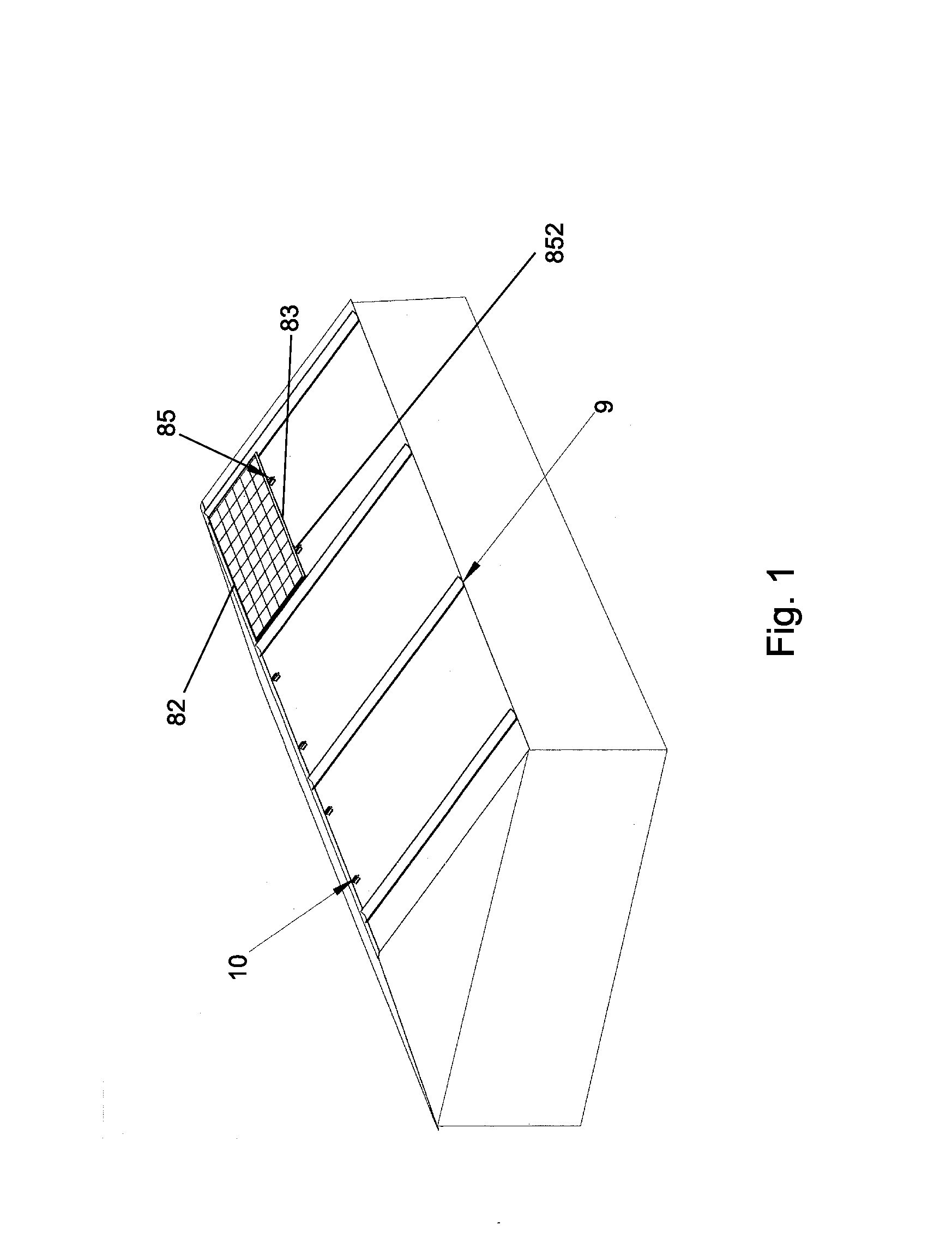 Integrated roof solar power system