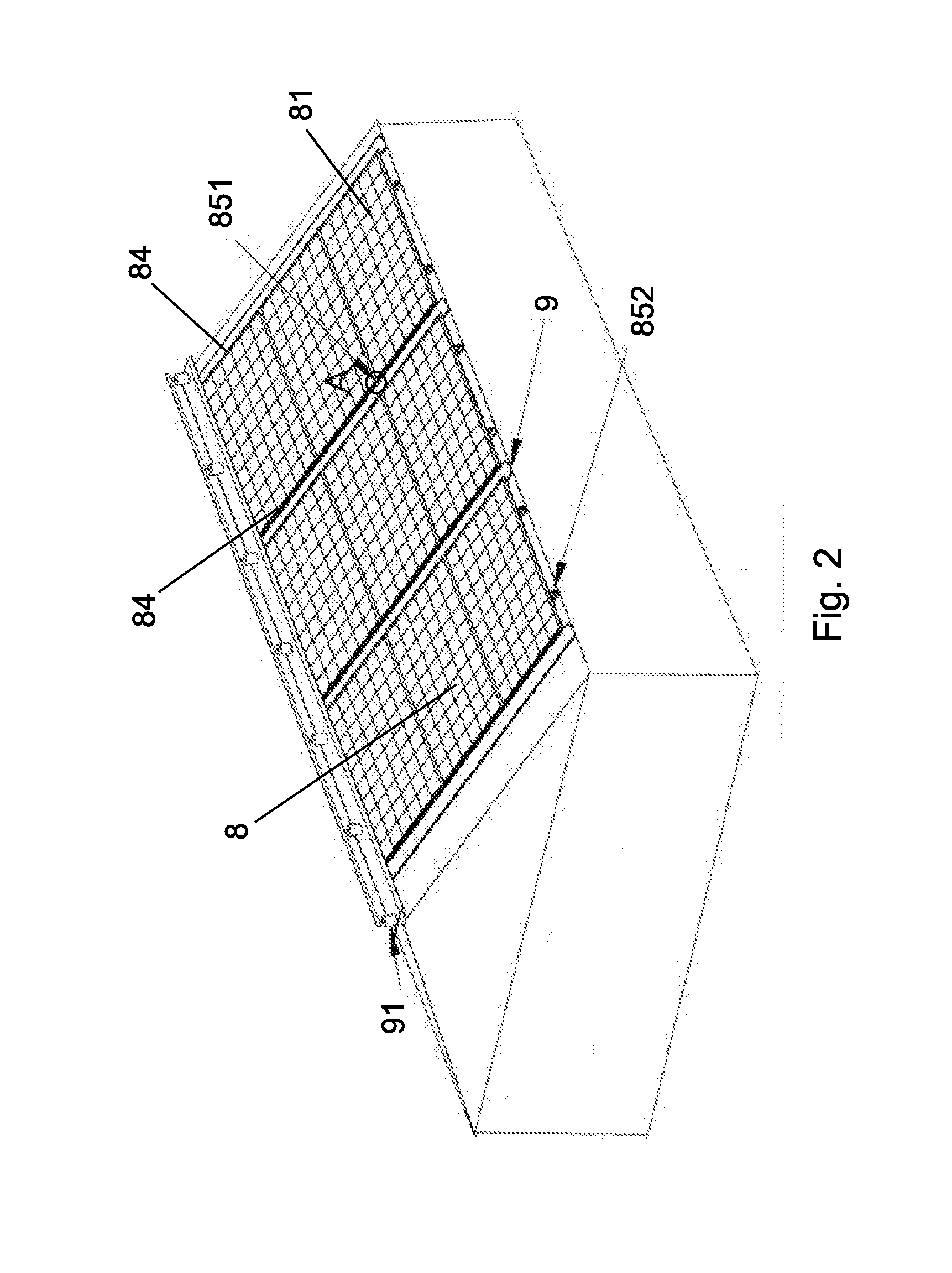 Integrated roof solar power system