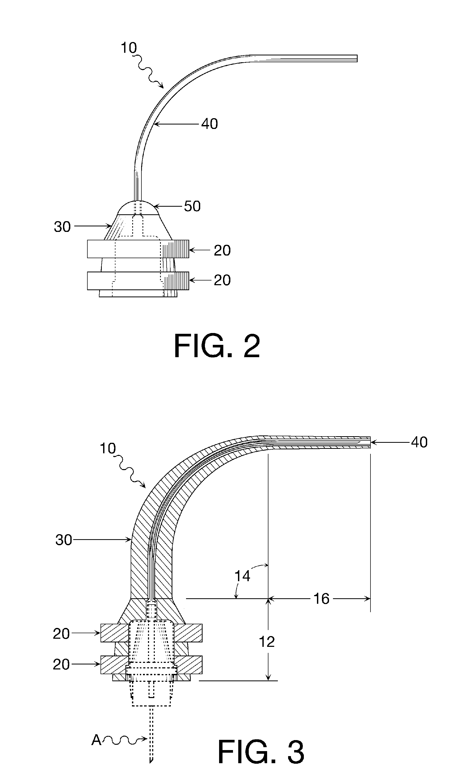 Oral cavity liquid delivery system including pre-angled needle guidance assembly and method for using the same