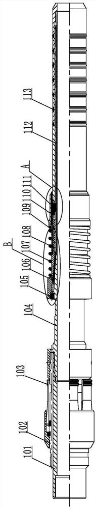 Tie-back type electric control shaft isolation intelligent well completion tool and working method