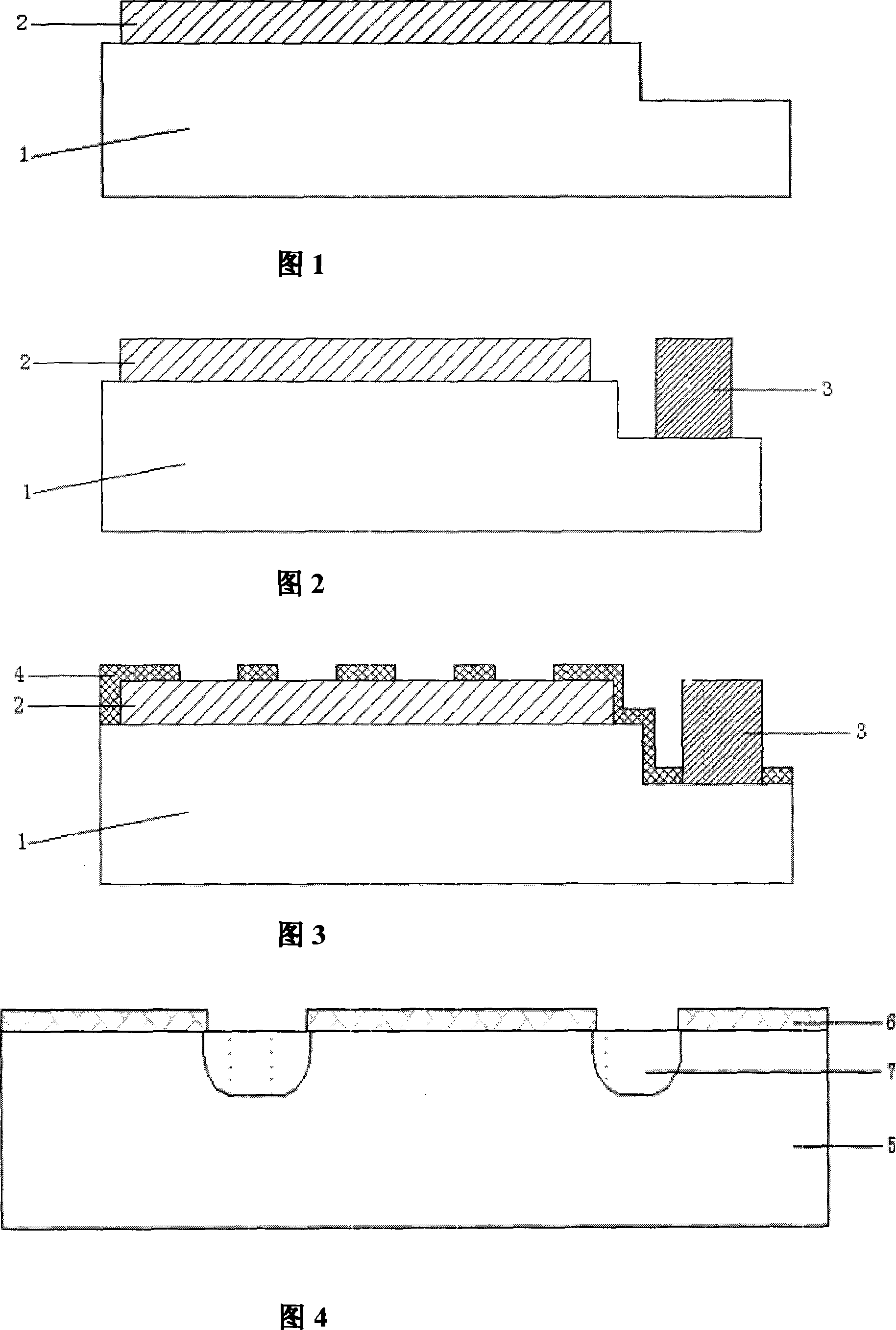 Method of manufacturing flip welding LED chip