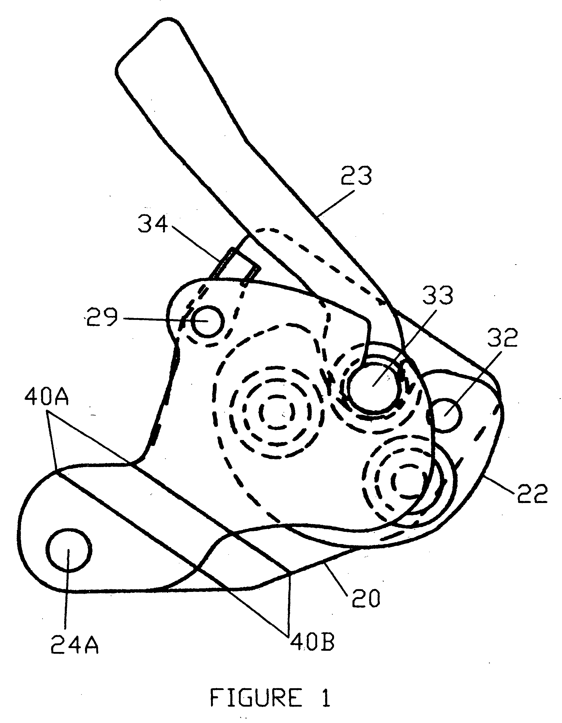 Frictionless descender for abseiling along a rope