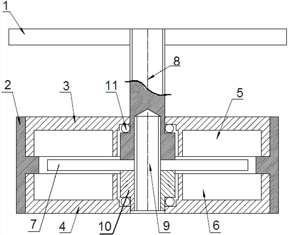 Magnetoelectric micro electric generator of axial magnetic field