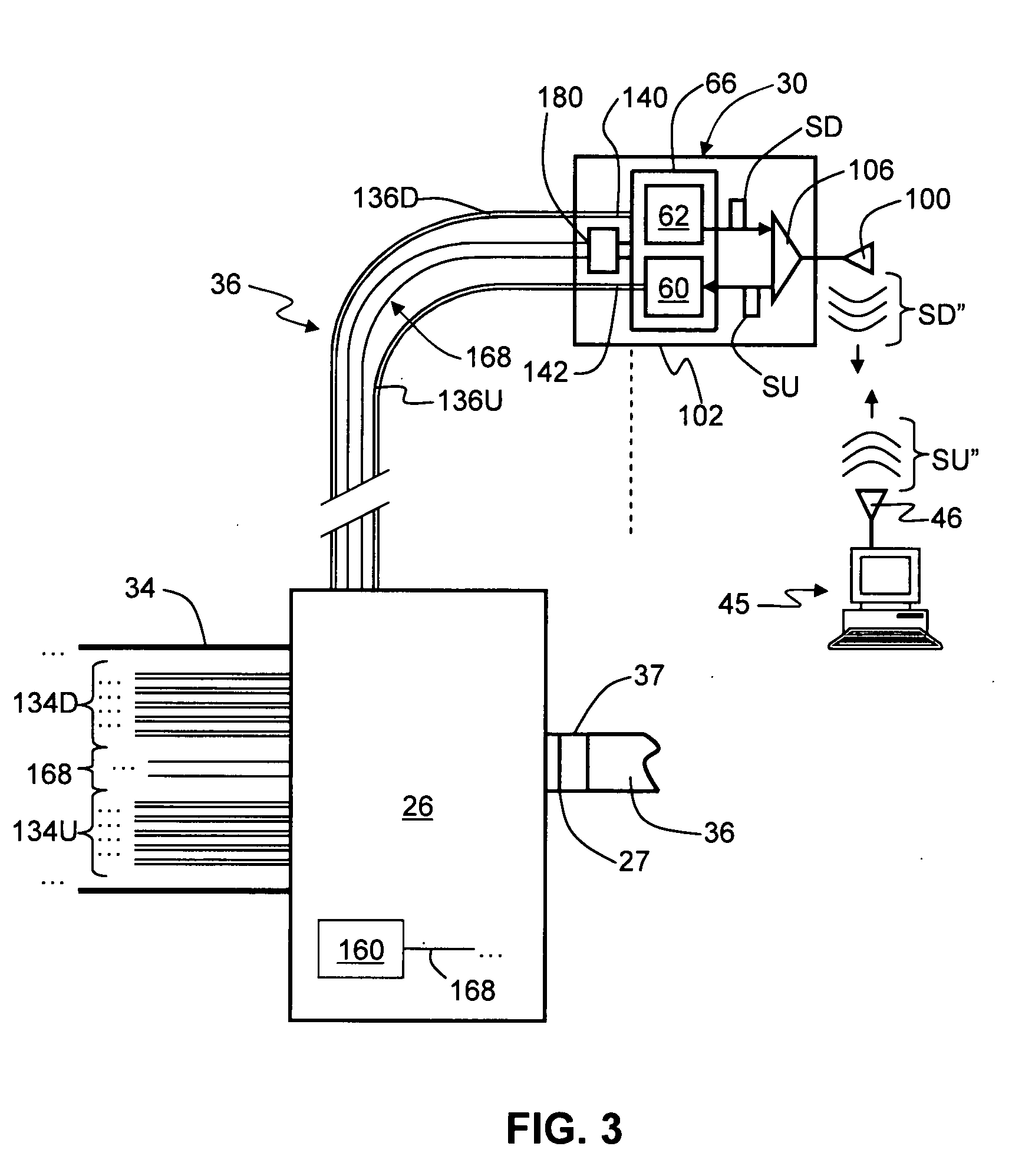 Multi-port accumulator for radio-over-fiber (RoF) wireless picocellular systems