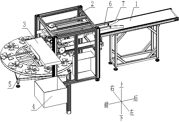 Aluminum sheet stacking equipment