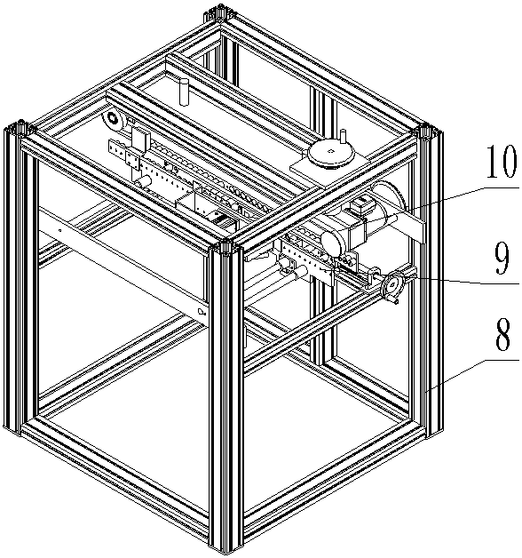 Aluminum sheet stacking equipment