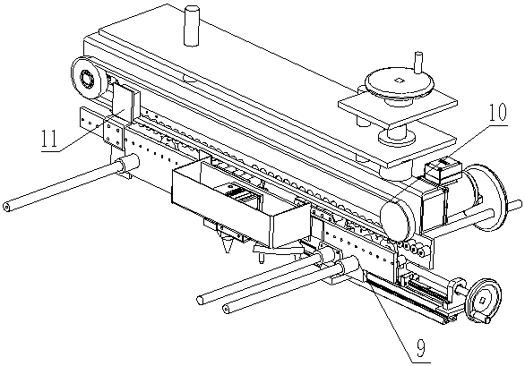 Aluminum sheet stacking equipment