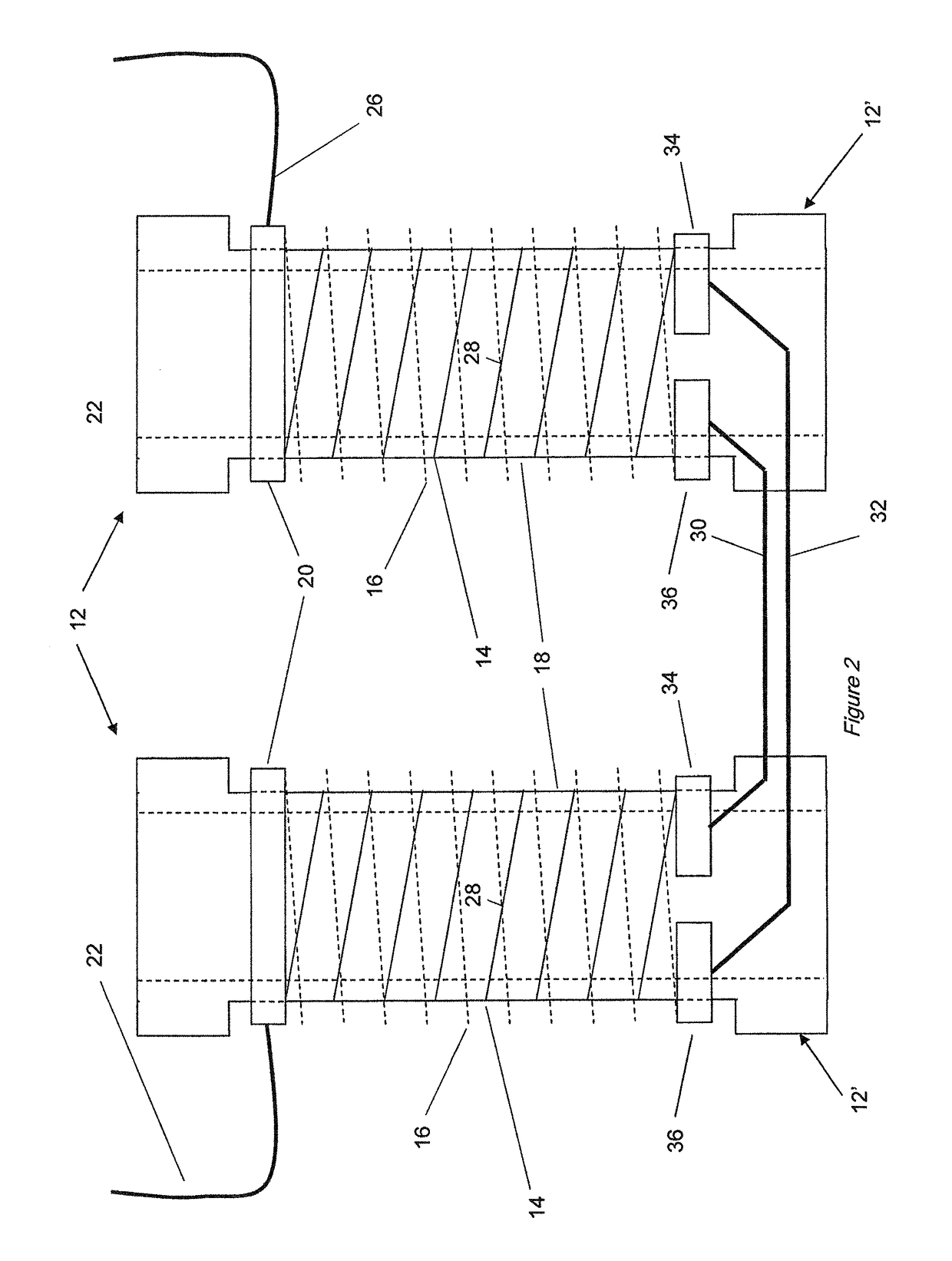 Device for a current limiter and a current limiter comprising said device