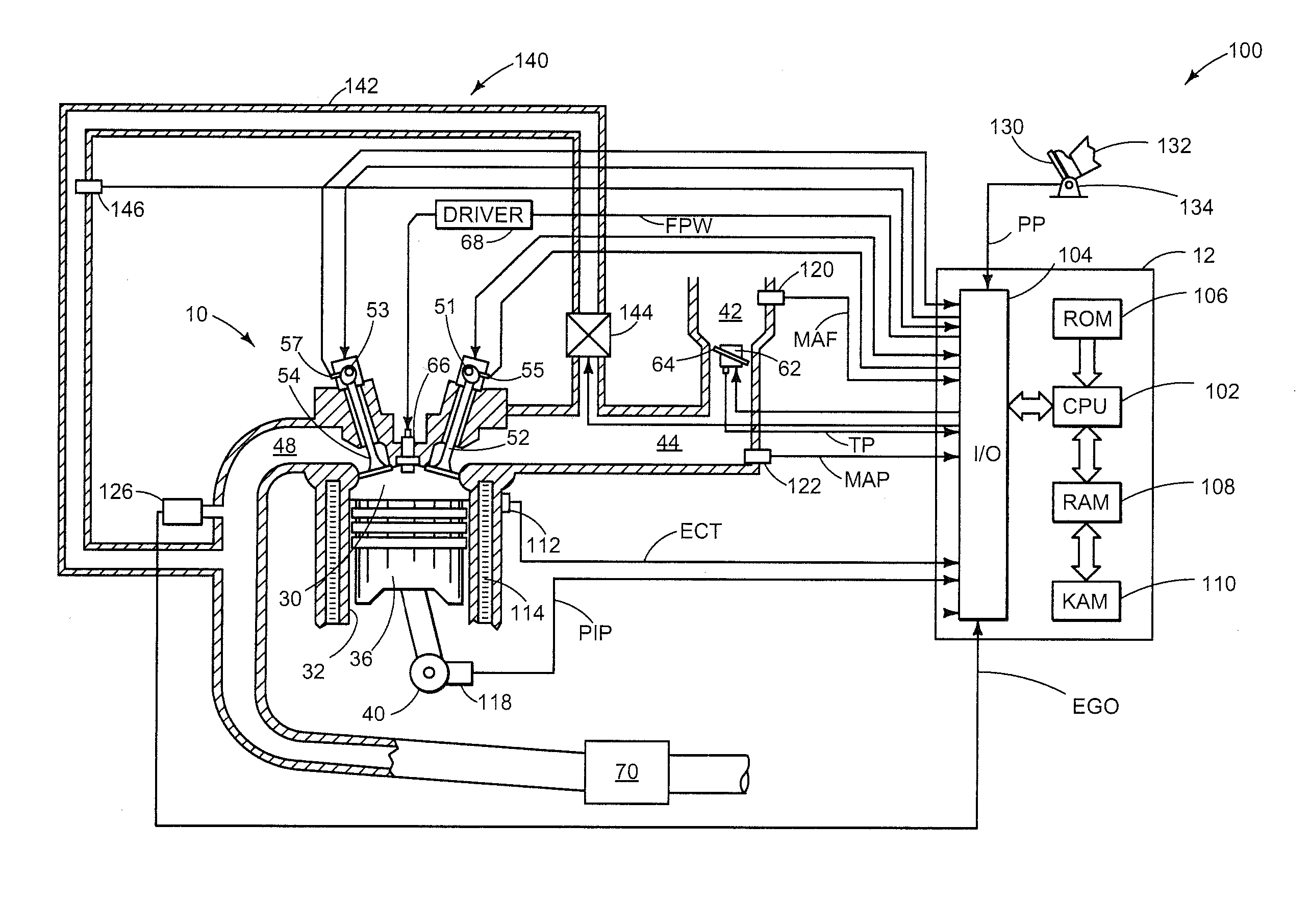 Methods and systems for humidity and pcv flow detection via an exhaust gas sensor