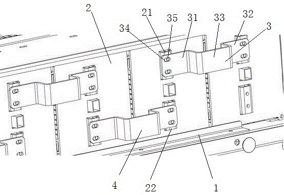 Shockproof structure for battery modules