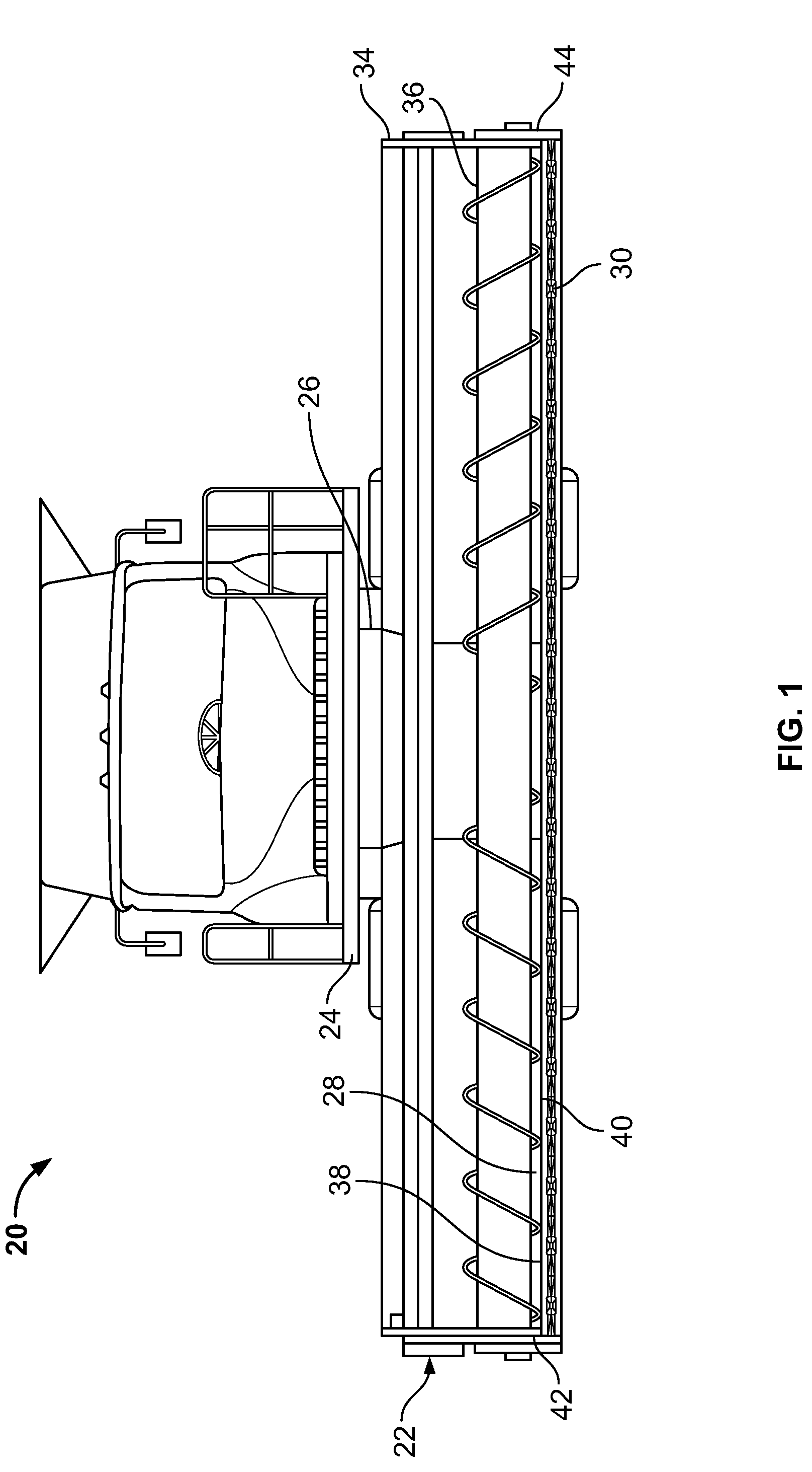 Cutterbar adjustment support for a crop harvesting header