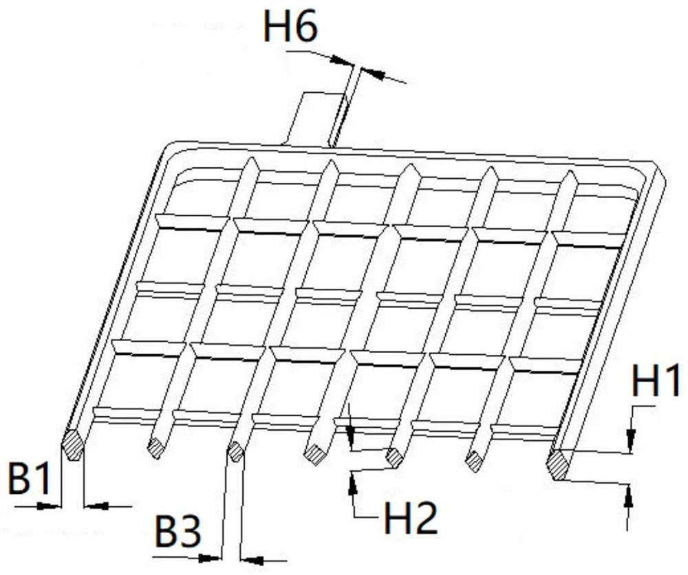 A long-life high-power small valve-regulated lead-acid battery grid