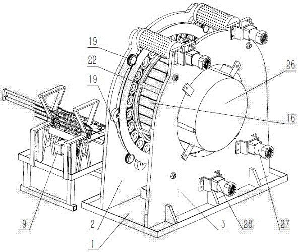 Automated kebab barbecue processing equipment