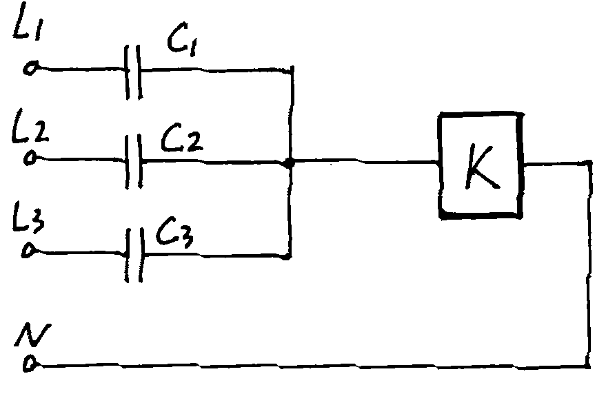 Remote alarm device used in high voltage phase loss of distribution transformer