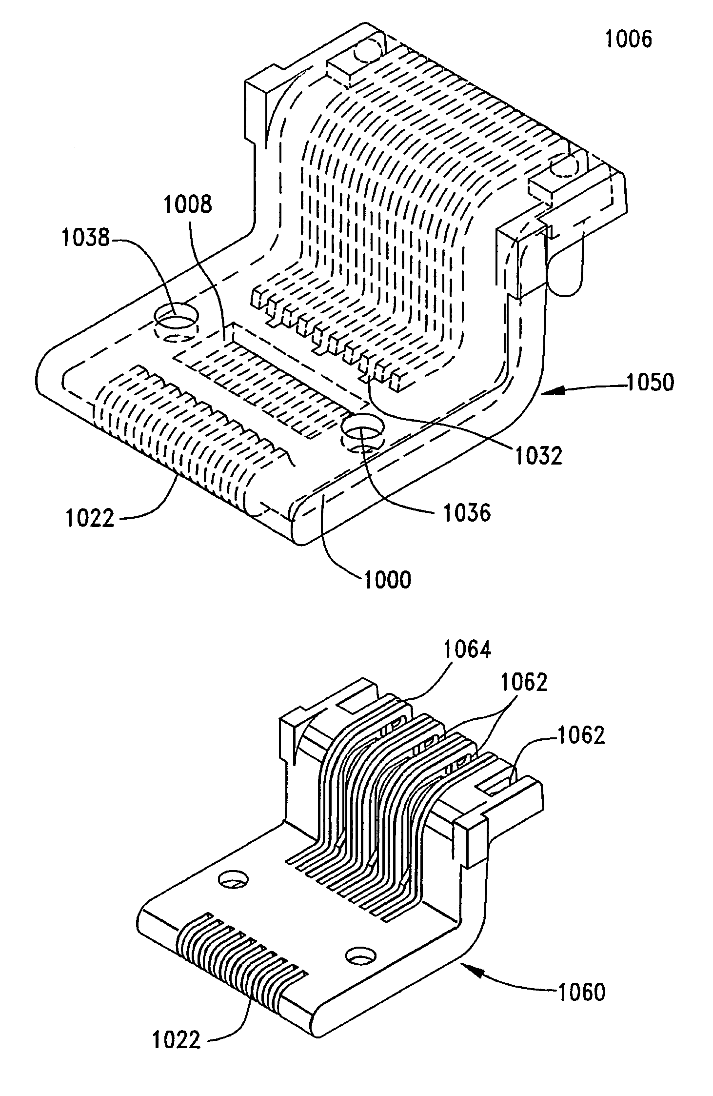 Grouped element transmission channel link with pedestal aspects