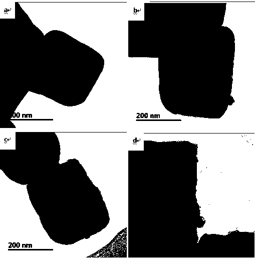 Conductive polymer coated Prussian blue sodium ion battery positive electrode material and preparation method thereof