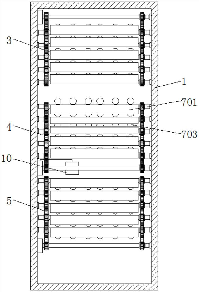 Vertical cabinet type household air conditioner indoor unit and control method thereof