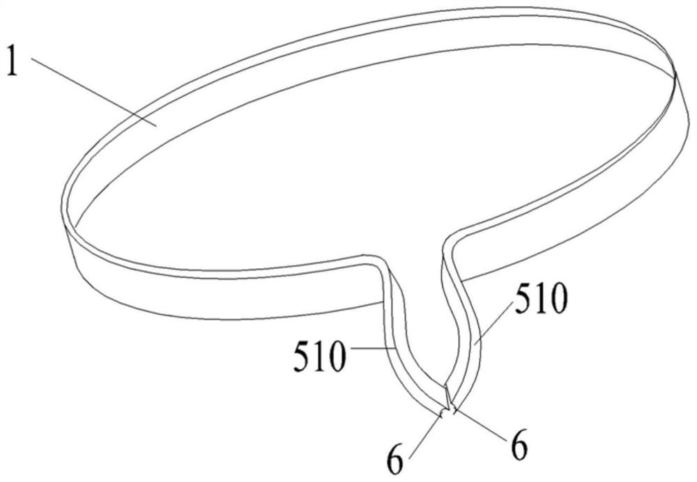 A wire loop gingival retractor assembly